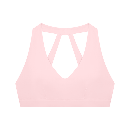 Global Fitness Co. Women's Halter Cropped Sports Bra