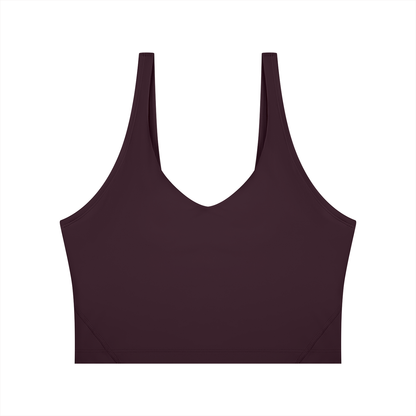 GFC V-Neck Sports Bra | Earth Collection