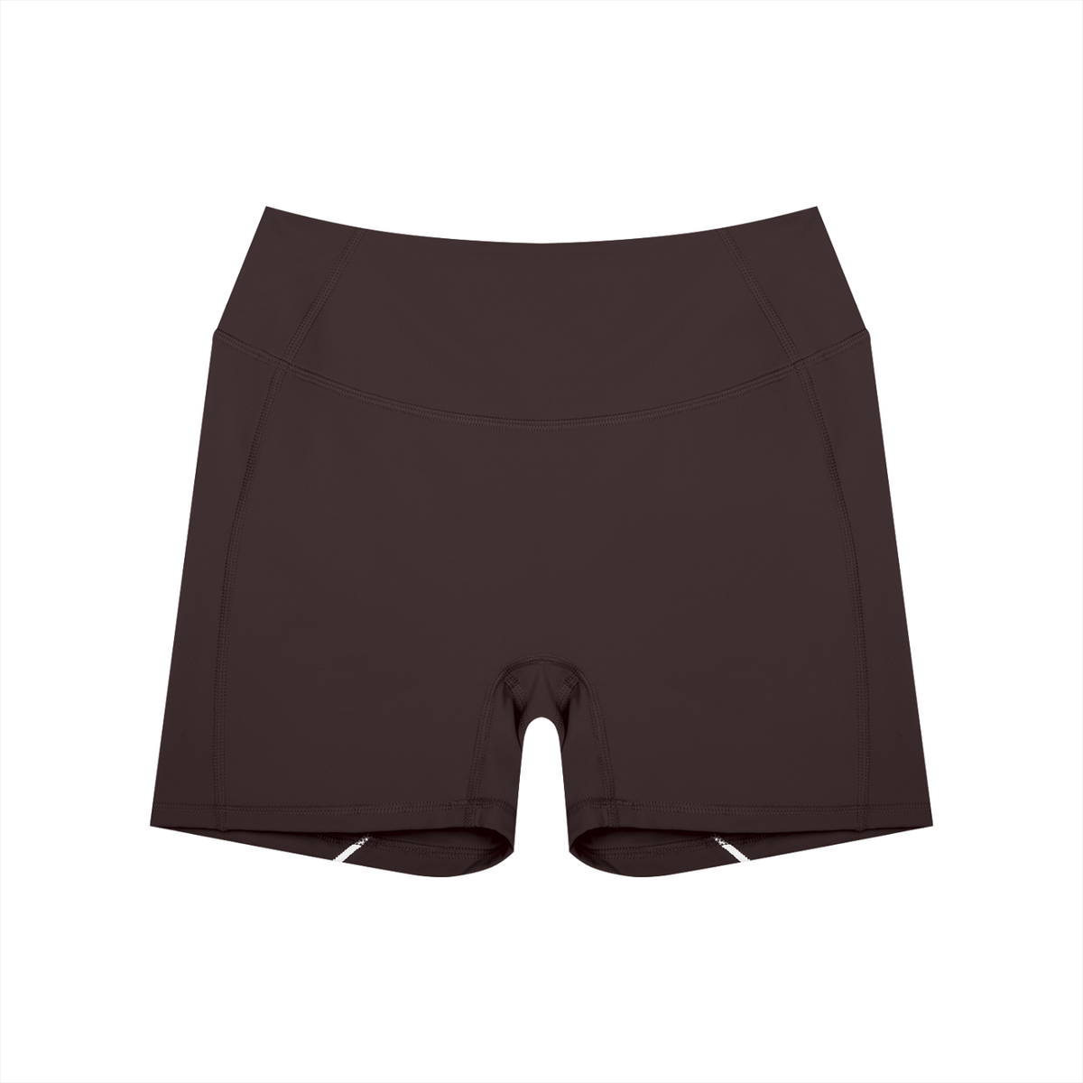 Contrast High-Rise Biker Shorts