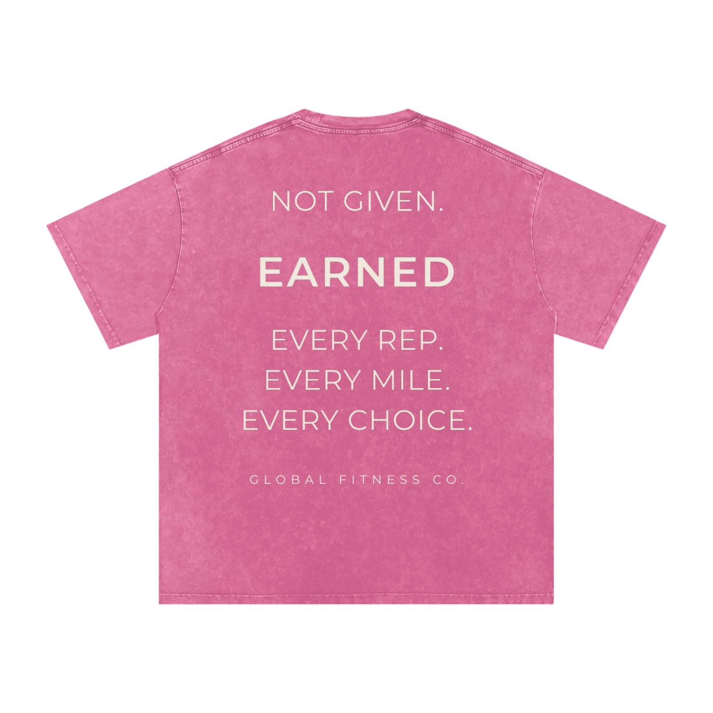 Global Fitness Signature Tee | Earned Edition