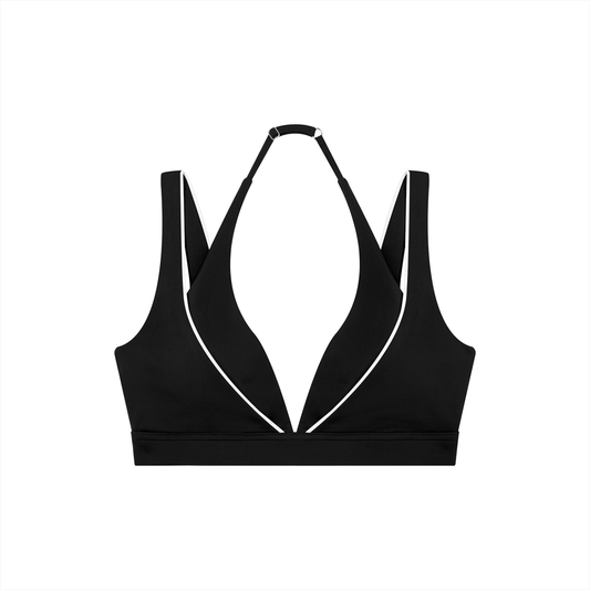 GF Signature Adjustable Halter Sports Bra