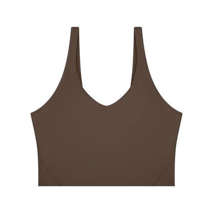 GFC V-Neck Sports Bra | Earth Collection