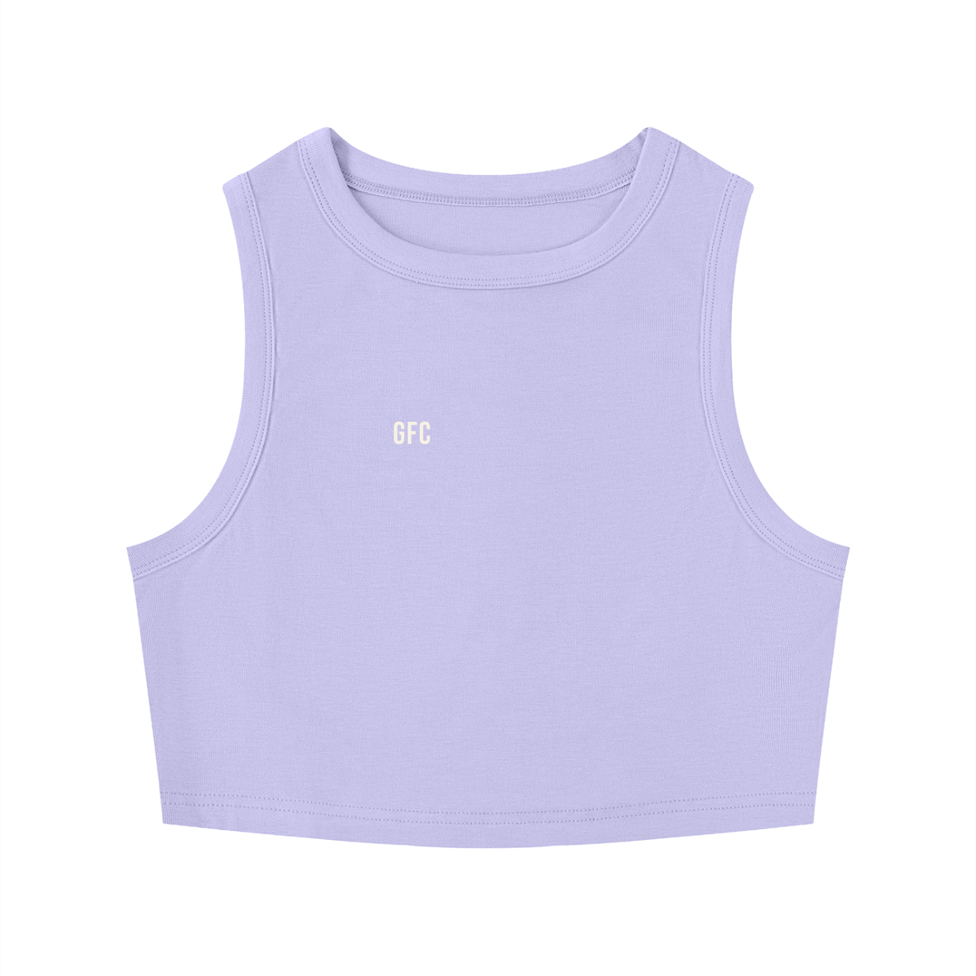 Women's Tight Crewneck Crop Tank Top