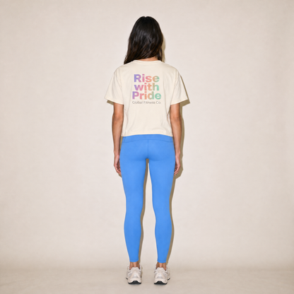 Compete Boxy Tee – Functional Fitness Lifestyle Shirt - Rise with Pride Edition
