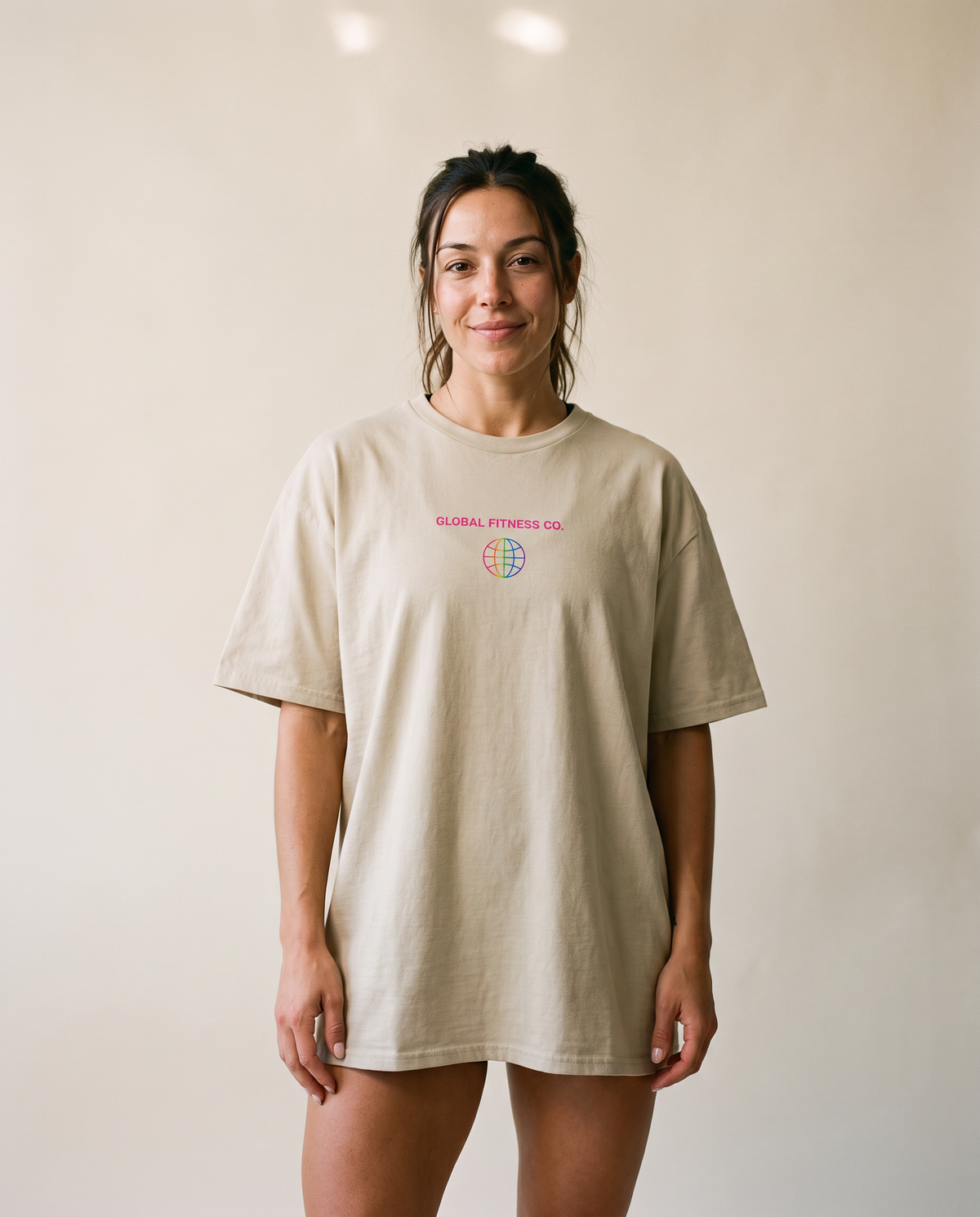 Global Fitness Culture Cotton Training Tee – Unisex Athletic Fit
