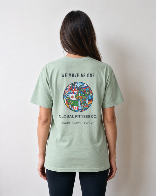 We Move As One Unisex Global Graphic T-Shirt