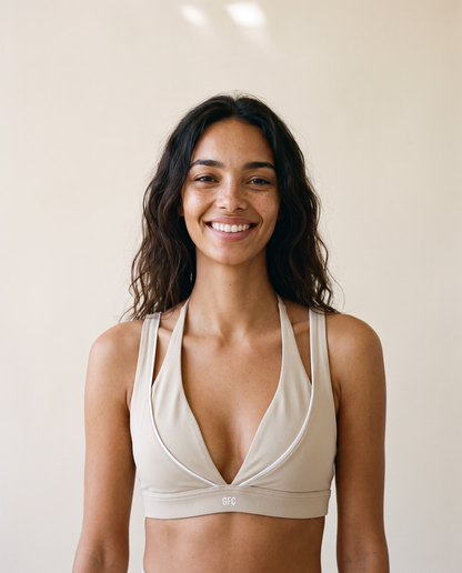GF Signature Adjustable Halter Sports Bra