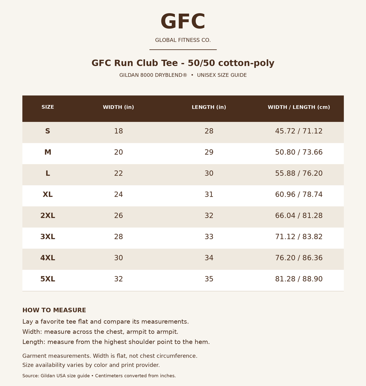 GFC Run Club 13.1 Varsity Tee