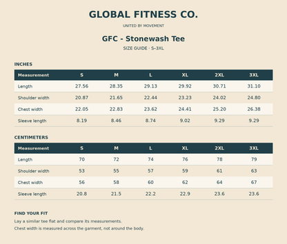 Run the Marathon Stonewash Tee | Global Fitness Co.